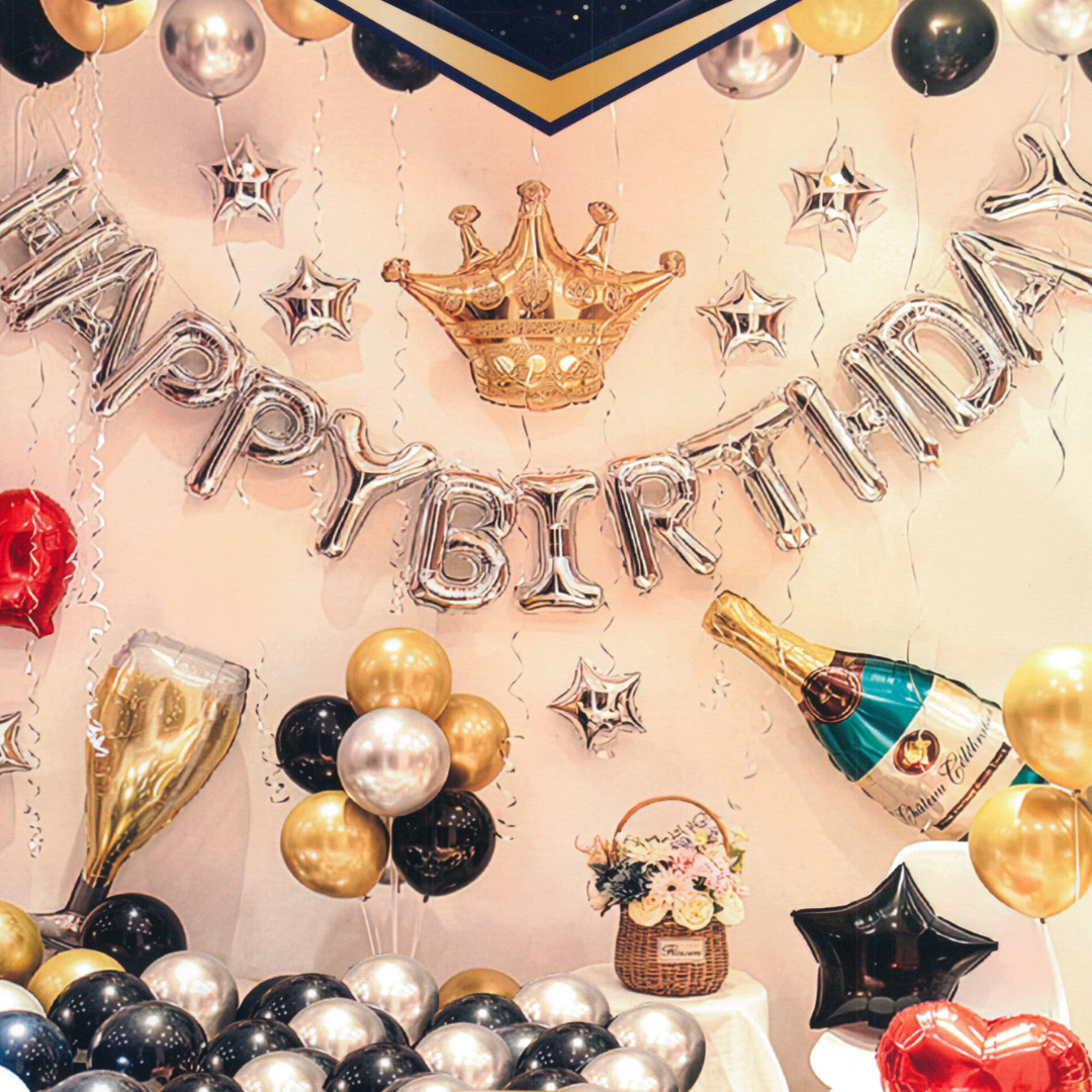 Happy Birthday Party Decoration Set