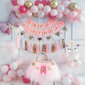 First Year- Happy Birthday Decoration Set